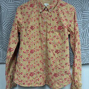 Women's Odille (Anthropologie) Eyelet Button Down Shirt